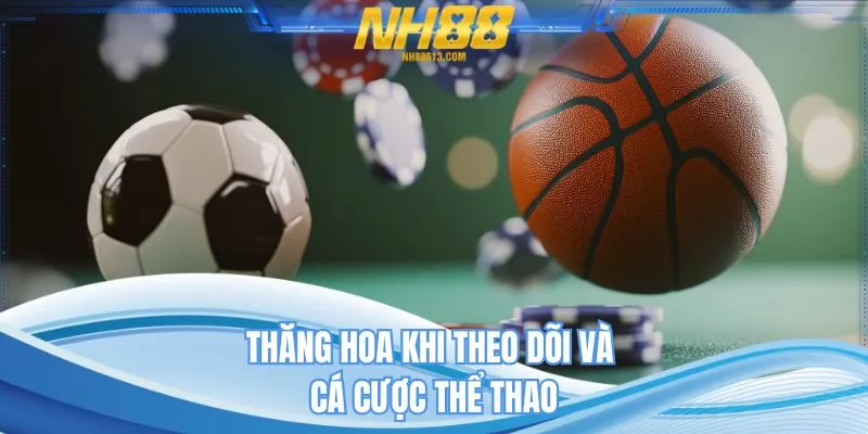 Thăng hoa khi theo dõi và cá cược thể thao